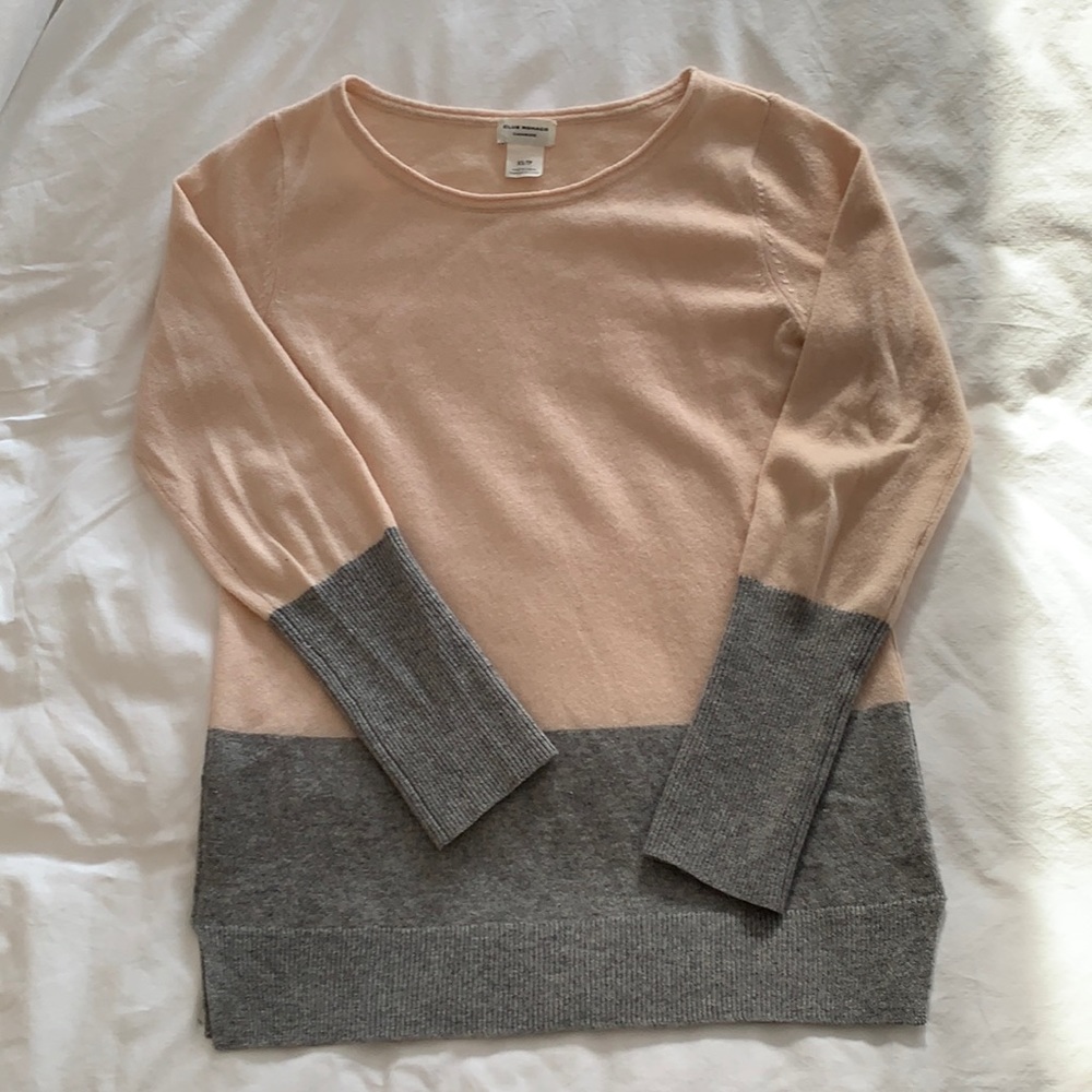 Club Monaco Cashmere Colour-Block Sweater